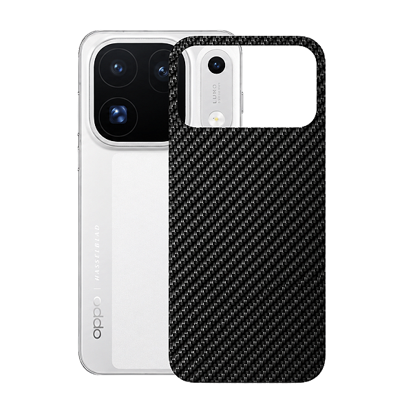 Película para Oppo Find X10 Pro Max - Traseira de Fibra de Carbono Preta - Gshield