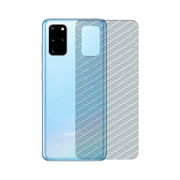 Película para Samsung Galaxy S20 Plus - Traseira de Fibra de Carbono - Gshield