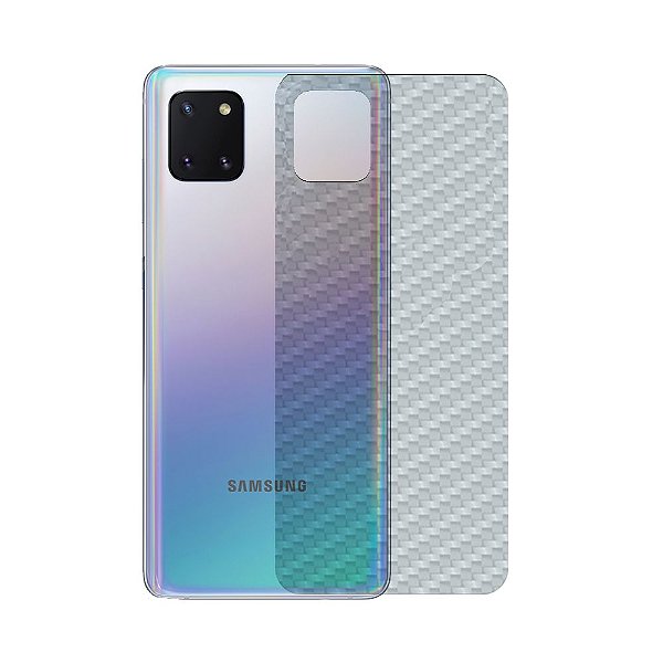 Película para Samsung Galaxy Note 10 Lite - Traseira de Fibra de Carbono - Gshield