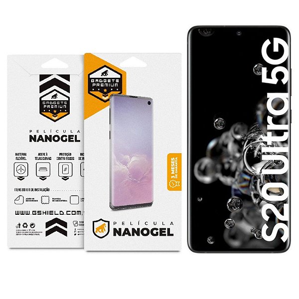 Película para Samsung Galaxy S20 Ultra - Nano Gel Dupla - Gshield