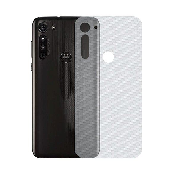 Película para Motorola Moto G8 Power - Traseira de Fibra de Carbono - Gshield