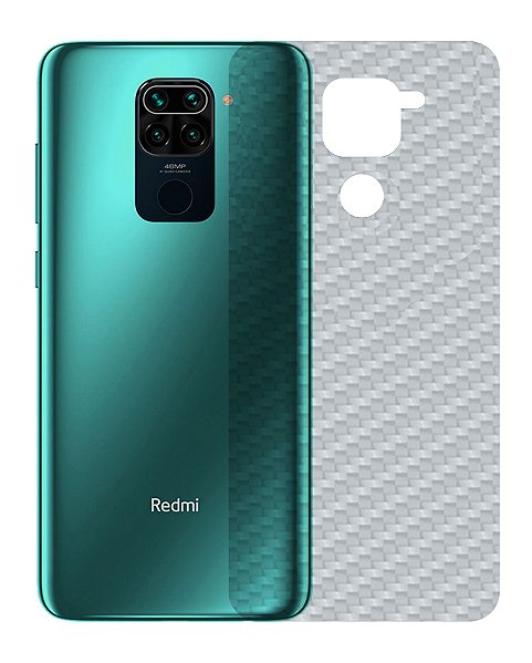 Película para Xiaomi Redmi Note 9 - Traseira de Fibra de Carbono - Gshield