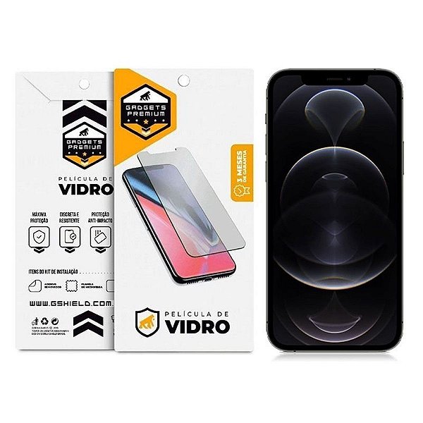 Película para iPhone 12 Pro Max - Vidro Dupla - Gshield