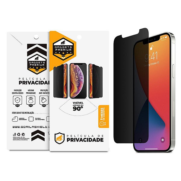 Película para iPhone 12 Pro Max - Privacidade - Gshield