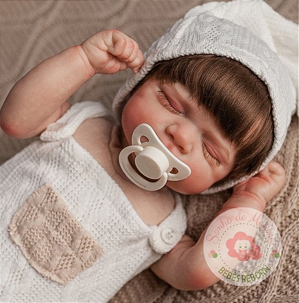 【リボーンドール】 PASCALE Bebê Reborn Realista - Sonho de Menina - Bebê Boneca Reborn