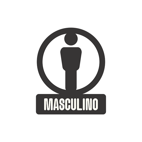 Placa Sinalização Banheiro Masculino Acrílico Com Gravação