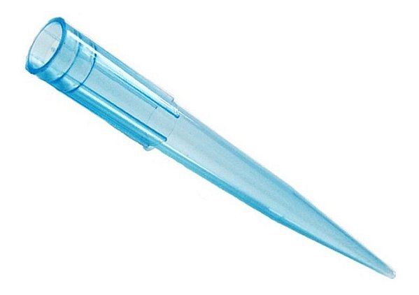 Ponteira Para Micropipeta Tipo Gilson Azul Cral 200-1000ul pacote 1000 unidades