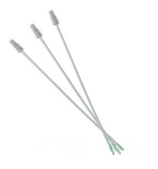 Escova Cervical Para Coleta Material Endocervical Kolplast 100 Unidades