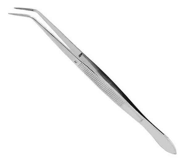 Pinça Clinica Para Algodão N°17 Aço Inoxidável - Mocar