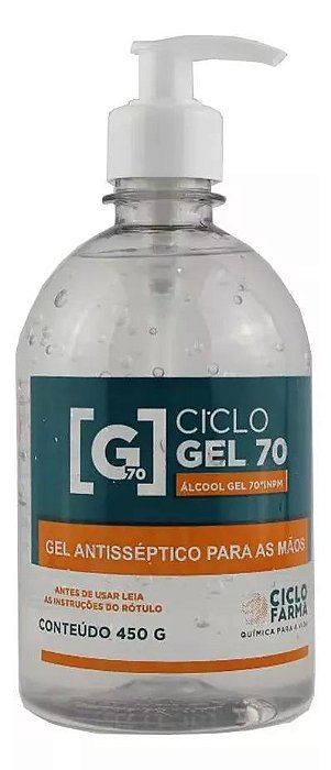 Álcool Em Gel Antisséptico Higienizador De Mãos Ciclofarma
