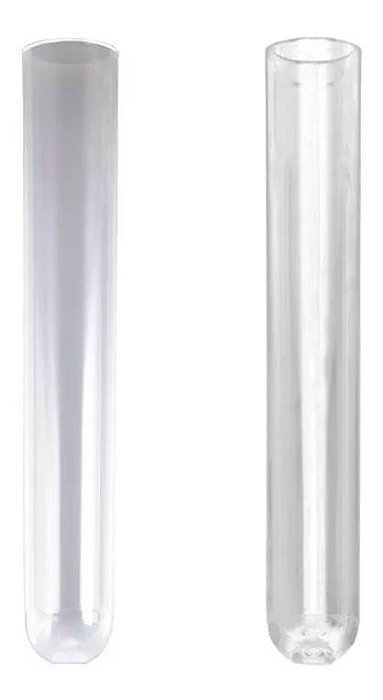 Tubo De Ensaio 5 Ml Em Plástico Pp Labor Import 12mm X 75mm 500 und