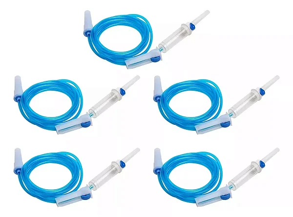 Equipo Tipo Sonda Para Nutrição Enteral Embramed Com 5 Unds