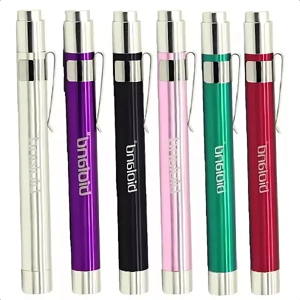Lanterna Clínica Led Lt 200 Luz Branca Alumínio Tipo Caneta