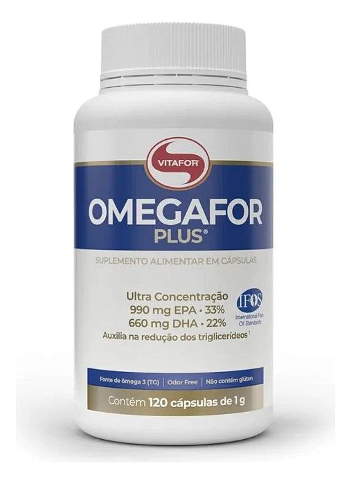 Omegafor Plus - 120 cap - Vitafor