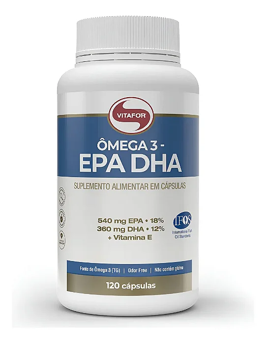 Omega 3 EPA DHA - 120 cap - Vitafor