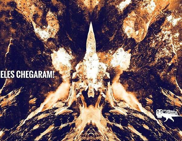 Zine Eles Chegaram! + Adesivo