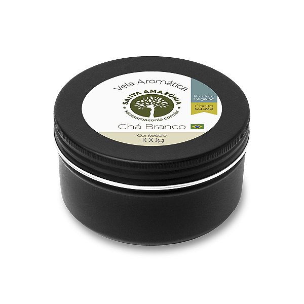 Vela Aromática Chá Branco