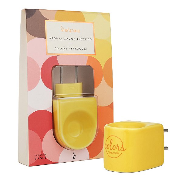 Aparelho Aromatizador Elétrico Amarelo