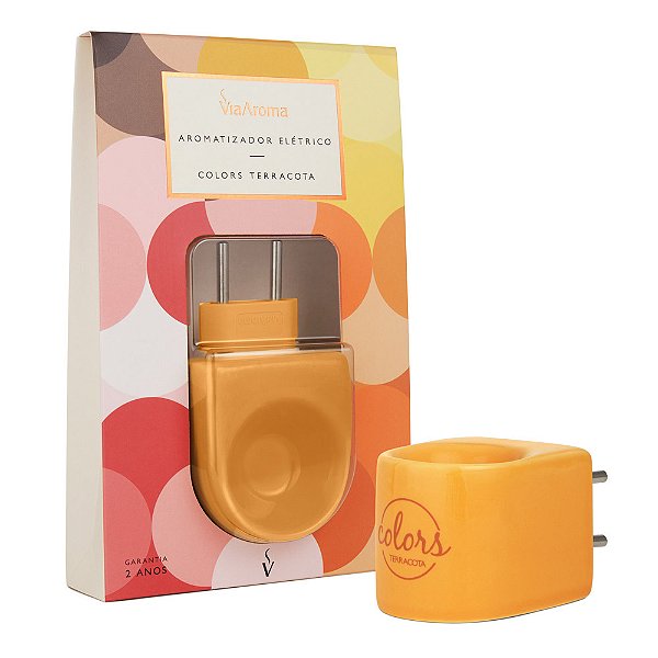 Aparelho Aromatizador Elétrico Laranja