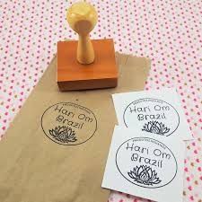 CARIMBO PERSONALIZADO  ATÉ 4 CM x 4 CM - UNITÁRIO