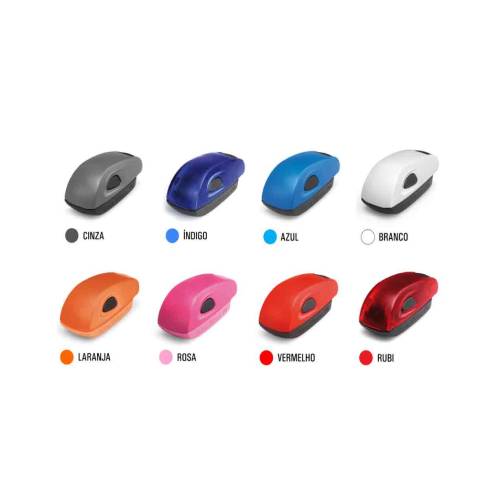 CARIMBOS STAMP MOUSE COLOP | VÁRIAS CORES  14X38 MM  (SEM PERSONALIZAÇÃO)