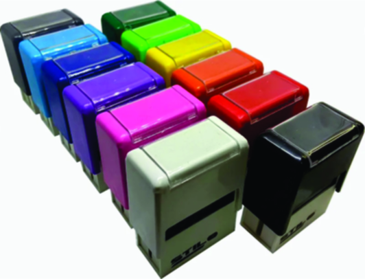 CARIMBOS STIL | VÁRIAS CORES 302 | 14x38 mm (PERSONALIZADO)