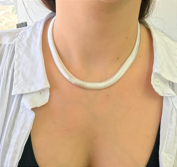 Colar Choker Fio Alemão