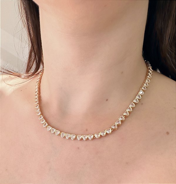 Choker Coração