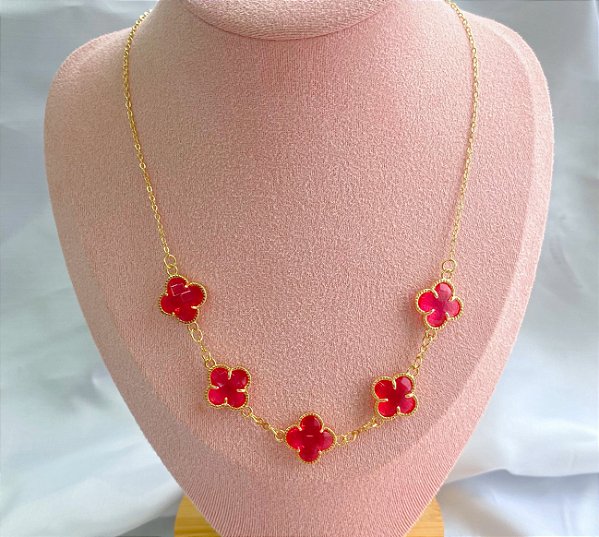 Conjunto Trevo Rosa