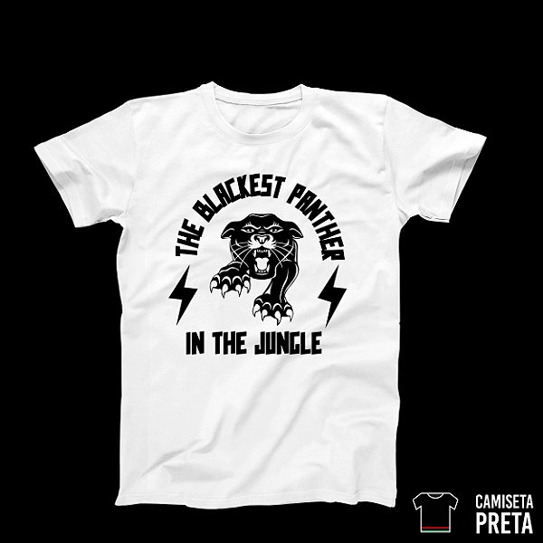Camiseta The Blackest Panther
