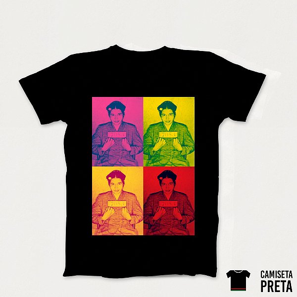 Camiseta Rosa Parks Pop Art