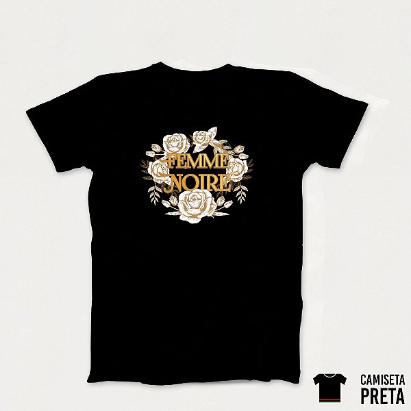 Camiseta Femme Noire
