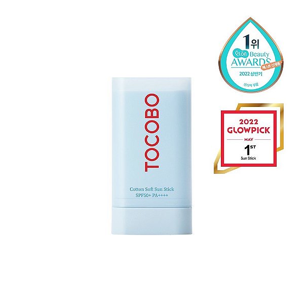 [TOCOBO] Cotton Soft Sun Stick Protetor Solar SPF50+ PA++++