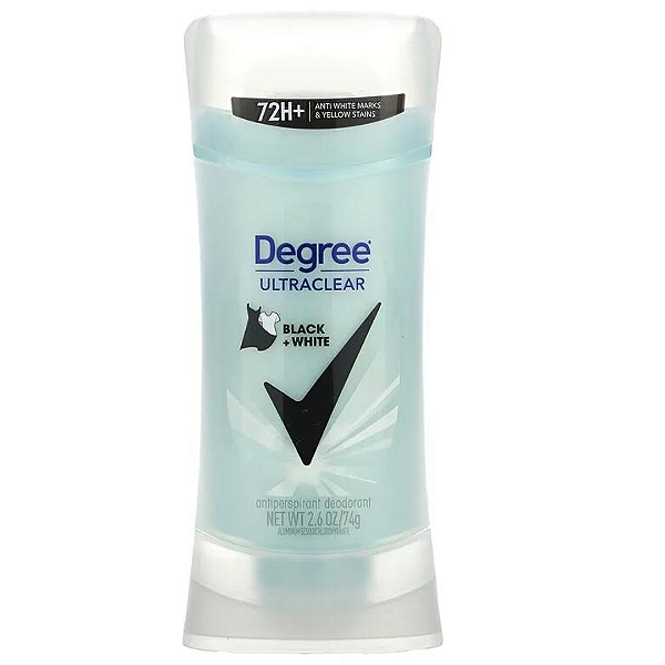 [Degree] Desodorante Stick Ultraclear Black + White 72h | 74g
