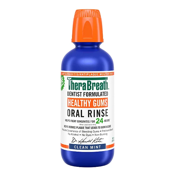 Therabreath Healthy Gums Clean Mint Enxaguante Bucal 24h | 473ml