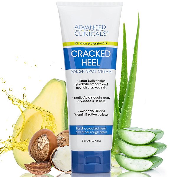 [Advanced Clinicals] Cracked Heel Foot Creme Para Pés Rachados | 237ml