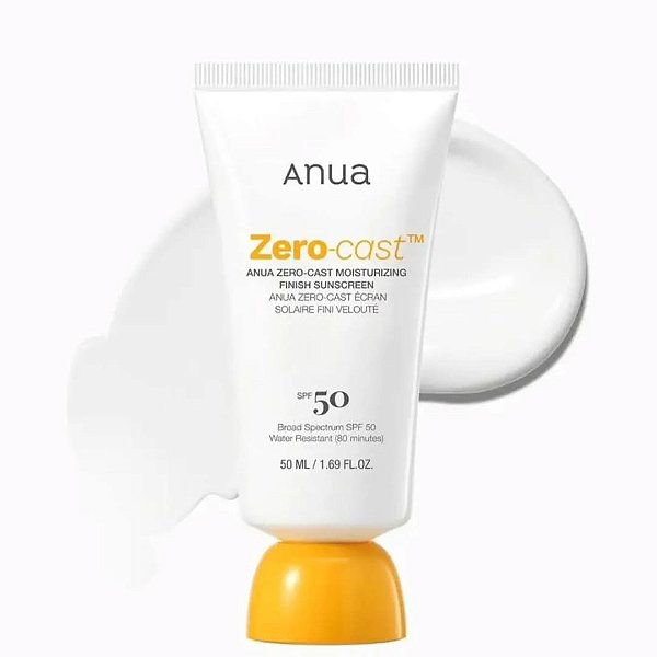 [Anua] Zero-cast Moisturizing Finish Sunscreen SPF50 | 50ml