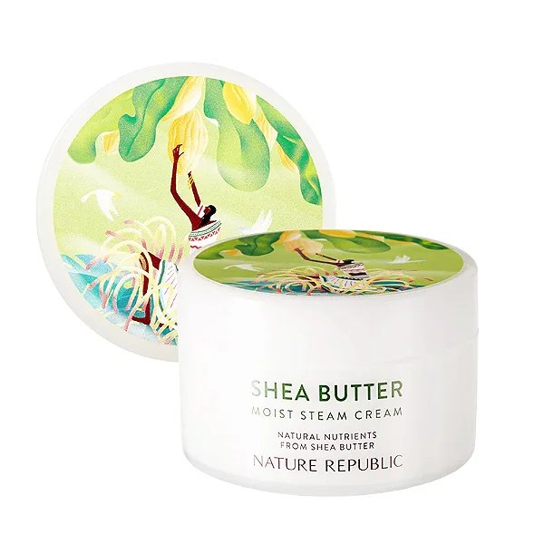 [NATURE REPUBLIC] Shea Butter Steam Cream Hidratante Facial | 100ml