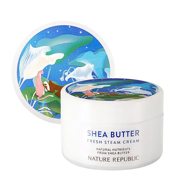 [NATURE REPUBLIC] Shea Butter Fresh Steam Cream Hidratante Facial | 100ml