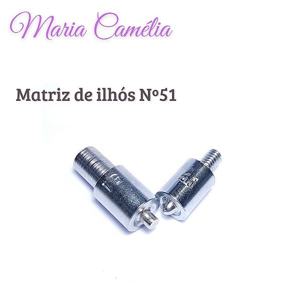 Matriz De Ilhós Nº 51 Para Máquina Balancim