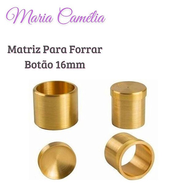Matriz Para Forrar Botões Bombê 16mm