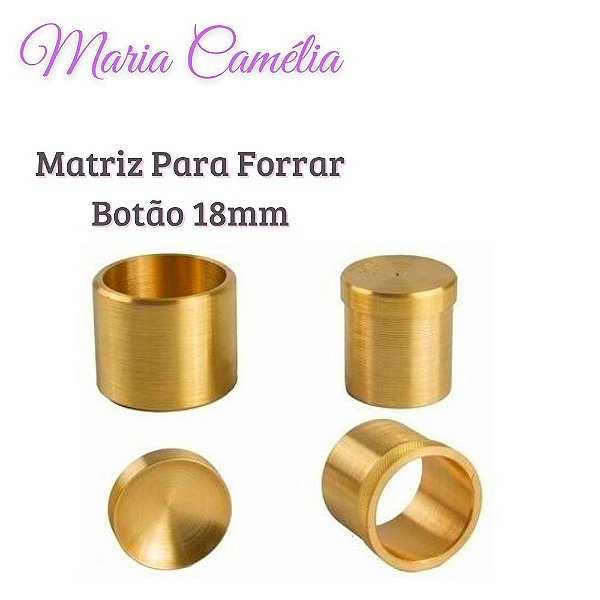 Matriz Para Forrar Botões Bombê 18 mm