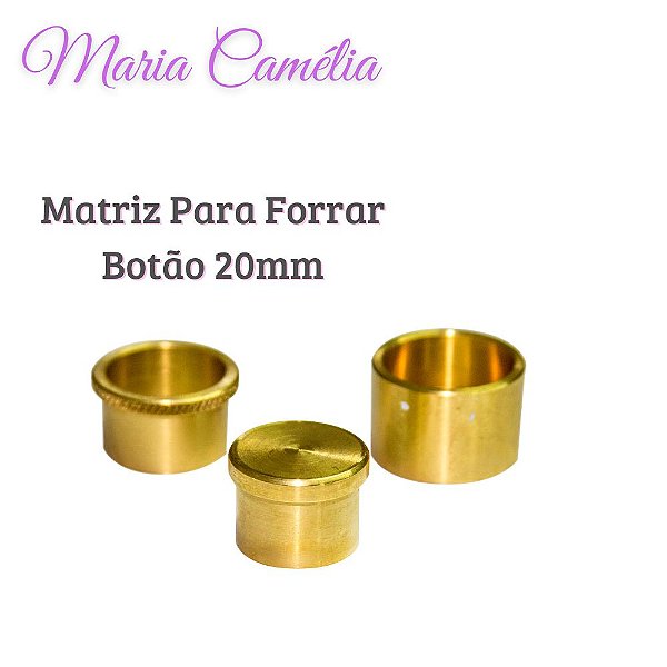 Matriz Para Forrar Botões Bombê 20 mm