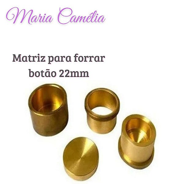 Matriz Para Forrar Botões Bombê 22 mm