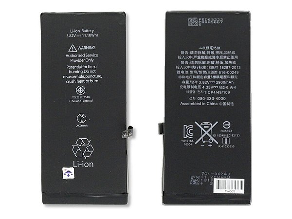 Bateria Para iphone 7 Plus A1661 A1784 A1785 2900 Mah