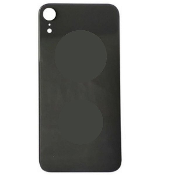 Tampa Traseira De Vidro Para iphone Xr Preto