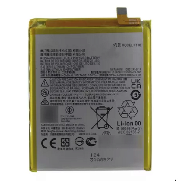 Bateria Para Moto E20 Nt40
