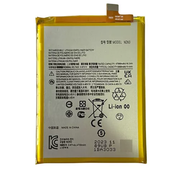 Bateria Para Moto G62 G42 Nd50