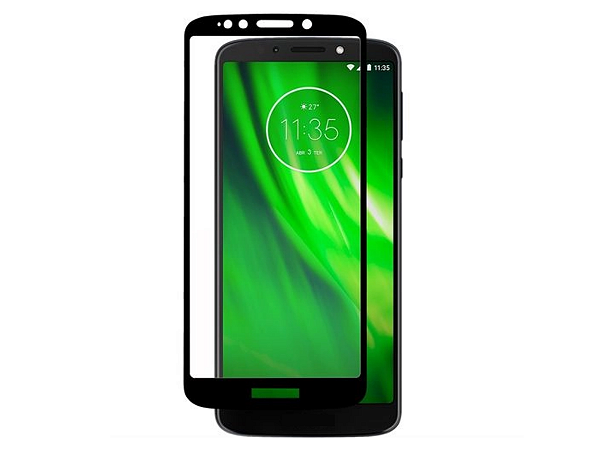 Pelicula De Vidro Para Moto G6 Play 9D Cobre Toda Tela