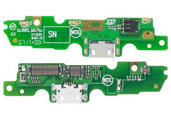 Placa De Carga Com Microfone Para Moto G5